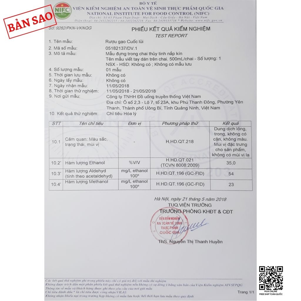 Thùng 6 Can Rượu Gạo Cuốc Lủi 2L