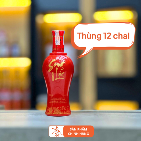 Thùng 12 Chai Rượu Mơ Song Lộc 500ml