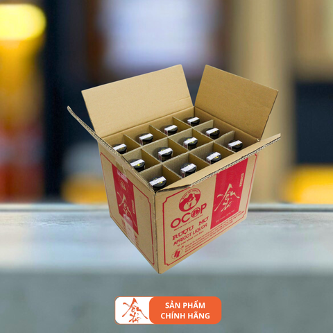 Thùng 12 Chai Rượu Mơ Yên Tử 500ml