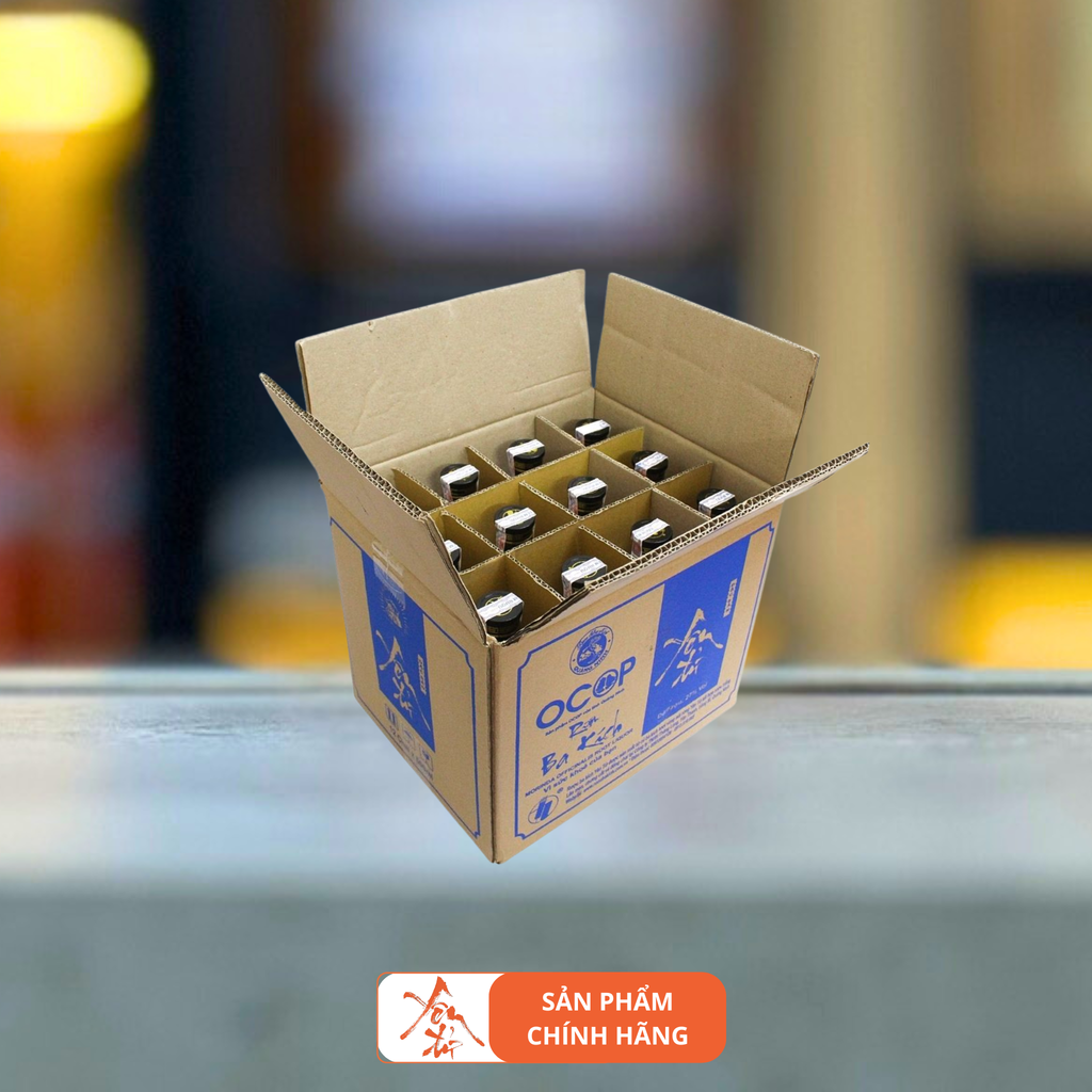 Thùng 12 Chai Rượu Ba Kích Yên Tử 500ml