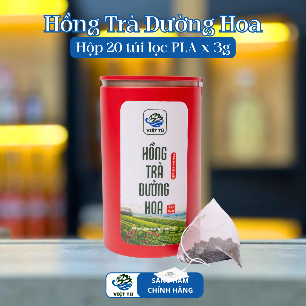 Hồng Trà Đường Hoa - Trà Việt Tú