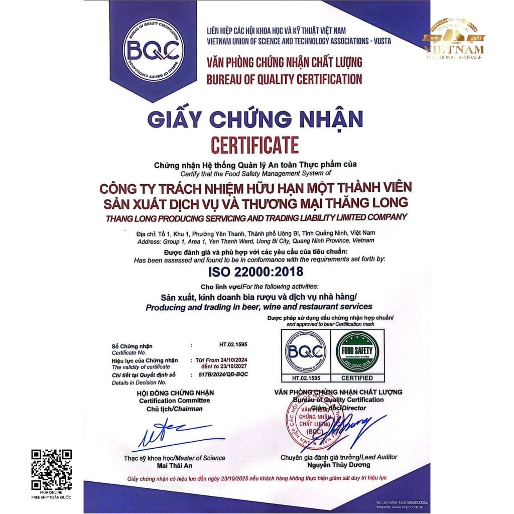 |Tặng Túi Hộp| Rượu Mơ Yên Tử Lộc Xuân 750ml - Rượu Mơ Đặc Sản 5 Sao OCOP Quốc Gia