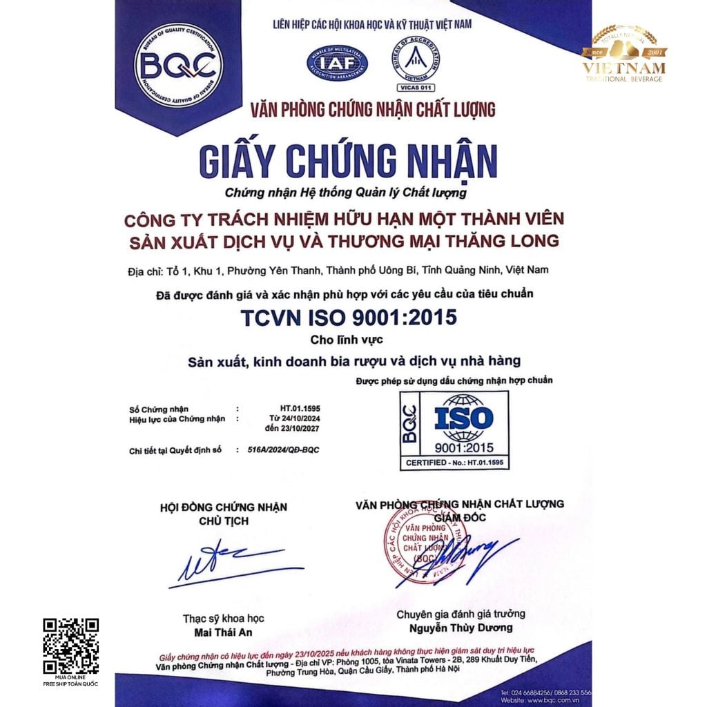 |Tặng Túi Hộp| Rượu Mơ Yên Tử Lộc Xuân 750ml - Rượu Mơ Đặc Sản 5 Sao OCOP Quốc Gia