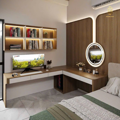 Thiết kế nội thất nhà phố Hoàng Đạt - TKNP003