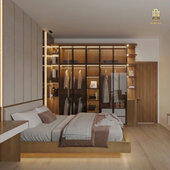 Thiết kế nội thất nhà phố Hoàng Đạt - TKNP003