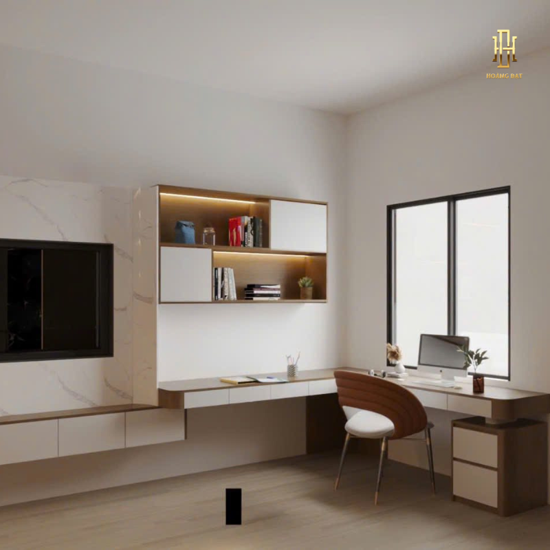 Thiết kế nội thất nhà phố Hoàng Đạt - TKNP003