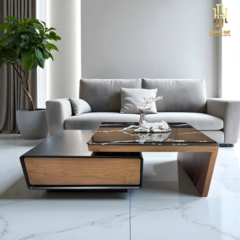 Bộ bàn gỗ công nghiệp cao cấp Hoàng Đạt - BBG006