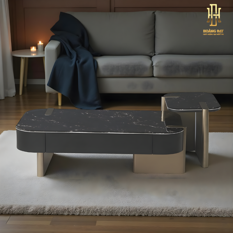 Bộ bàn gỗ công nghiệp cao cấp Hoàng Đạt - BBG007