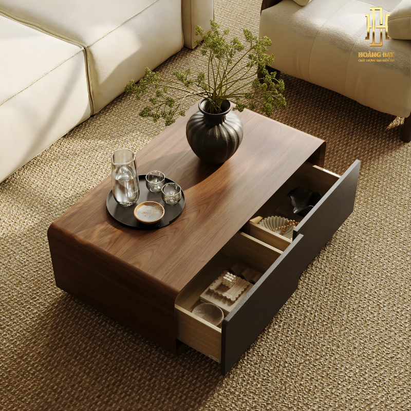 Bộ bàn gỗ công nghiệp cao cấp Hoàng Đạt - BBG009