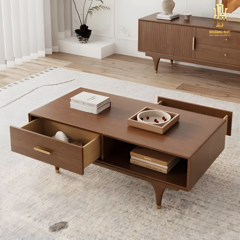 Bộ bàn gỗ công nghiệp cao cấp Hoàng Đạt - BBG010