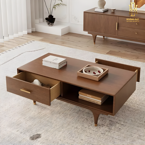 Bộ bàn gỗ công nghiệp cao cấp Hoàng Đạt - BBG010