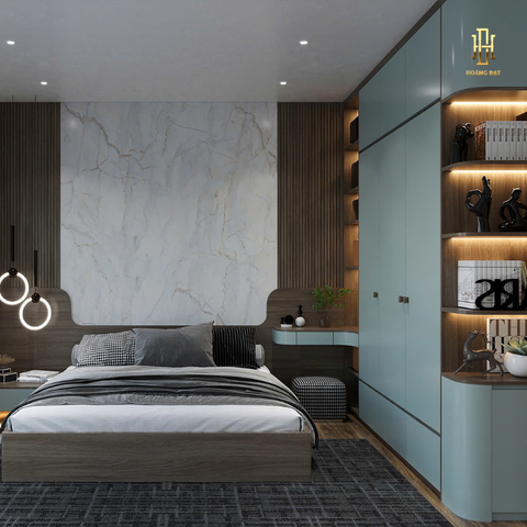 Combo phòng ngủ cao cấp Hoàng Đạt - CBPN003