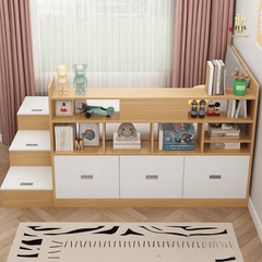 Giường ngủ liên tủ cao cấp Hoàng Đạt - GN002