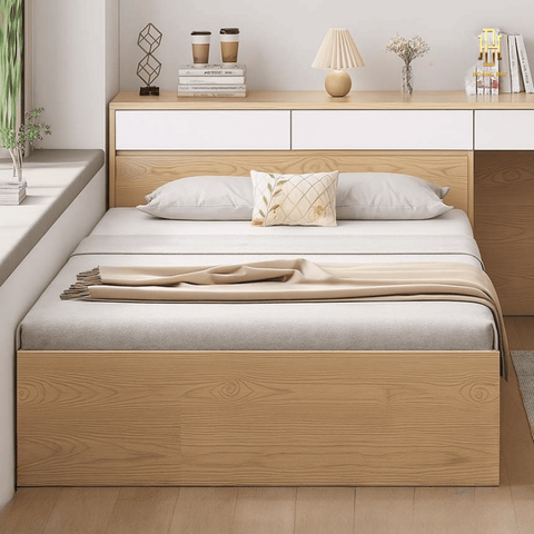 Giường ngủ liên tủ cao cấp Hoàng Đạt - GN003