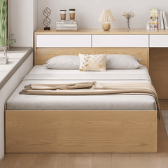 Giường ngủ liên tủ cao cấp Hoàng Đạt - GN003