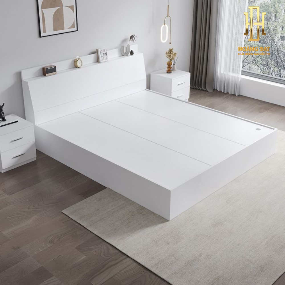 Giường ngủ thông minh gỗ công nghiệp Hoàng Đạt - GN010