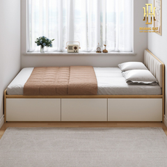 Giường ngủ thông minh gỗ công nghiệp Hoàng Đạt - GN013