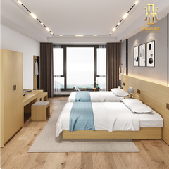 Giường ngủ thông minh gỗ công nghiệp Hoàng Đạt - GN014