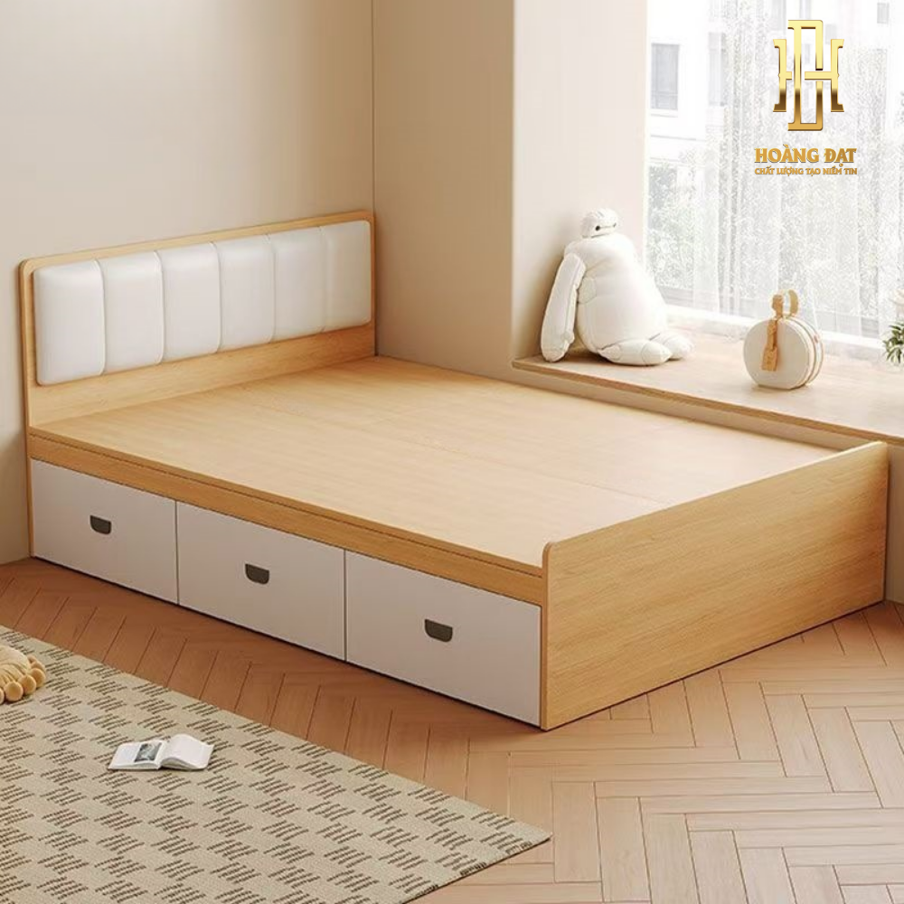 Giường ngủ thông minh gỗ công nghiệp Hoàng Đạt - GN018