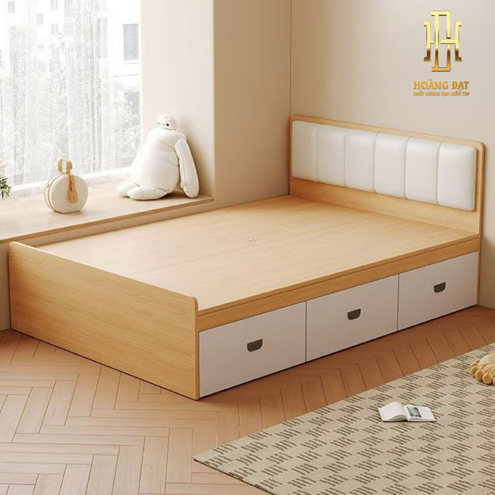 Giường ngủ thông minh gỗ công nghiệp Hoàng Đạt - GN018