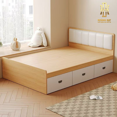 Giường ngủ thông minh gỗ công nghiệp Hoàng Đạt - GN018
