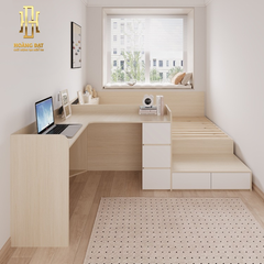 Giường ngủ thông minh gỗ công nghiệp Hoàng Đạt - GN020