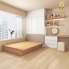 Giường ngủ thông minh gỗ công nghiệp Hoàng Đạt - GN021