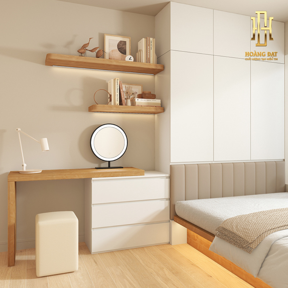 Giường ngủ thông minh gỗ công nghiệp Hoàng Đạt - GN021