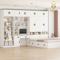 Giường ngủ thông minh gỗ công nghiệp Hoàng Đạt - GN026