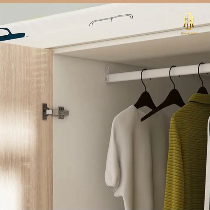 Giường tầng thông minh hiện đại Hoàng Đạt - GT004