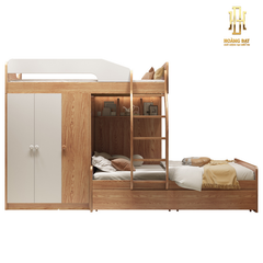 Giường tầng thông minh hiện đại Hoàng Đạt - GT014