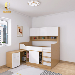 Giường tầng thông minh hiện đại Hoàng Đạt - GT016