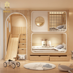 Giường tầng thông minh Hoàng Đạt GT020