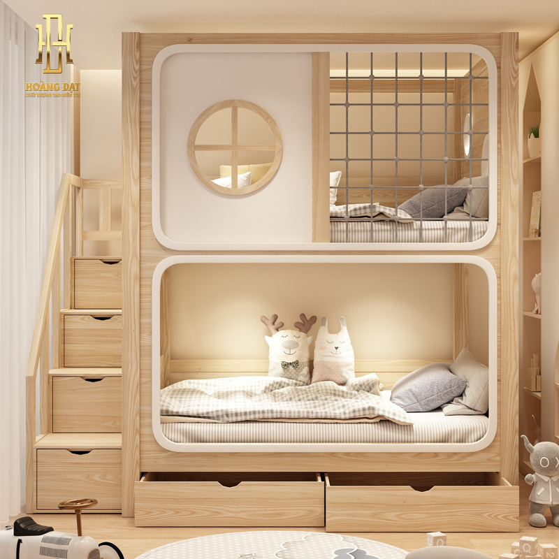 Giường tầng thông minh Hoàng Đạt GT020