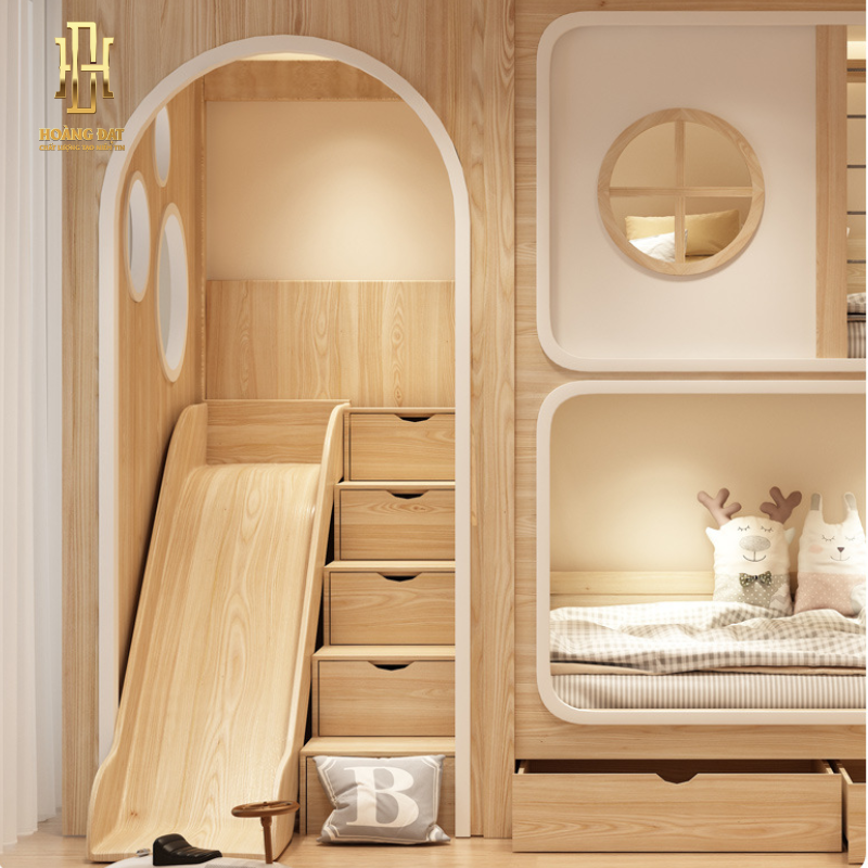 Giường tầng thông minh Hoàng Đạt GT020