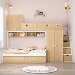 Giường tầng thông minh hiện đại Hoàng Đạt - GT007