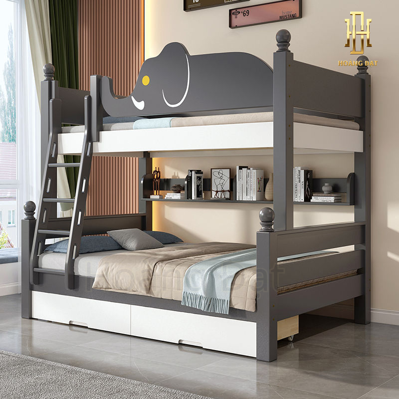 Giường tầng thông minh hiện đại Hoàng Đạt - GT008