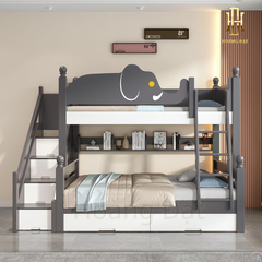 Giường tầng thông minh hiện đại Hoàng Đạt - GT008