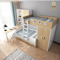 Giường tầng thông minh hiện đại Hoàng Đạt - GT012