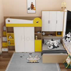 Giường tầng thông minh hiện đại Hoàng Đạt - GT010