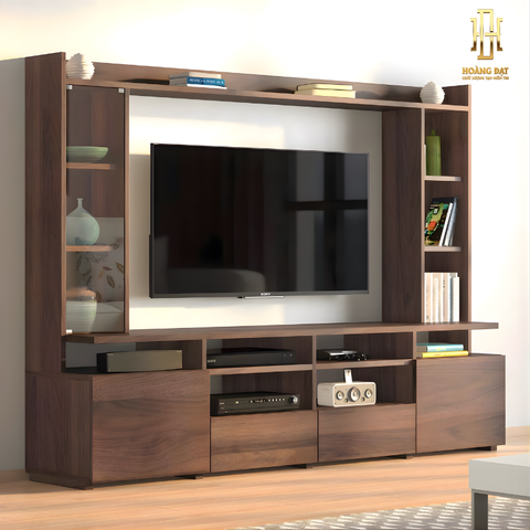 Kệ tivi gỗ công nghiệp cao cấp Hoàng Đạt - TV007