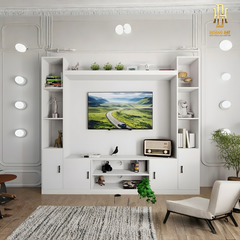 Kệ tivi gỗ công nghiệp cao cấp Hoàng Đạt - TV008