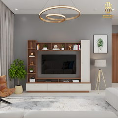 Kệ tivi gỗ công nghiệp cao cấp Hoàng Đạt - TV009