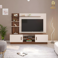 Kệ tivi gỗ công nghiệp cao cấp Hoàng Đạt - TV010