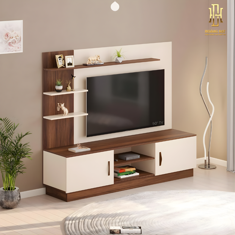 Kệ tivi gỗ công nghiệp cao cấp Hoàng Đạt - TV010