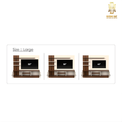 Kệ tivi gỗ công nghiệp cao cấp Hoàng Đạt - TV010