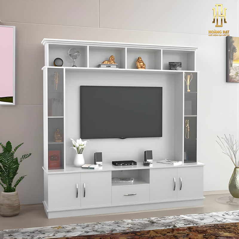Kệ tivi gỗ công nghiệp cao cấp Hoàng Đạt - TV011