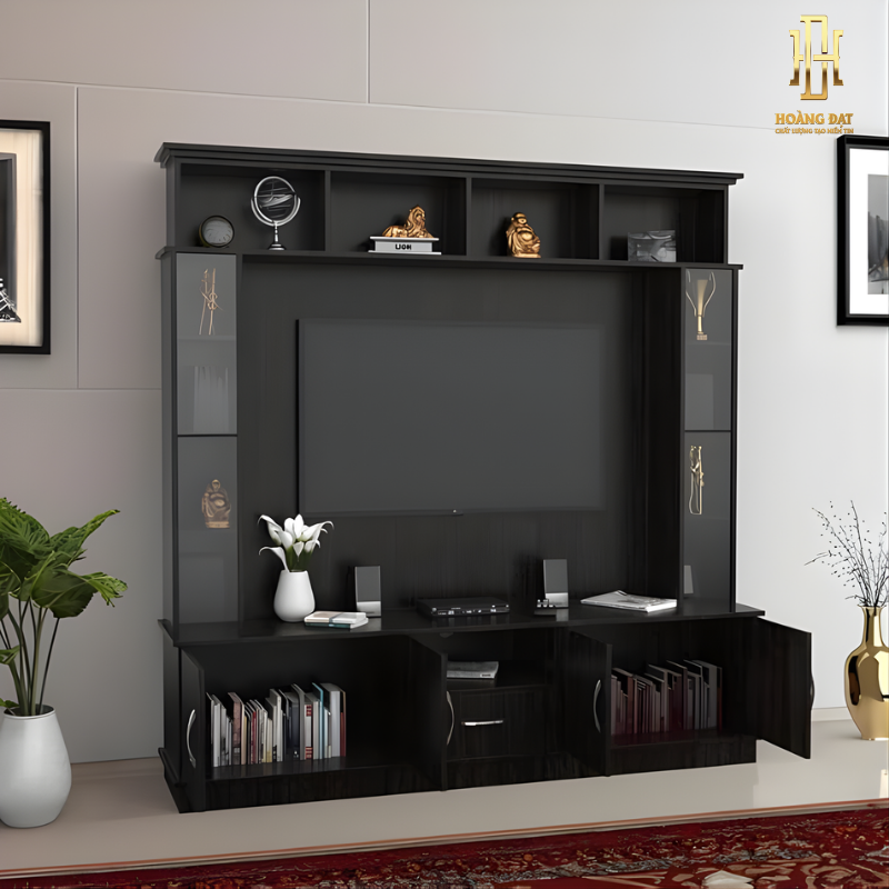 Kệ tivi gỗ công nghiệp cao cấp Hoàng Đạt - TV011