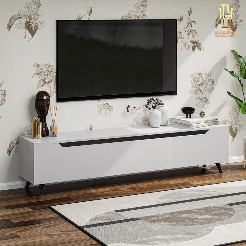 Kệ tivi gỗ công nghiệp cao cấp Hoàng Đạt - TV012