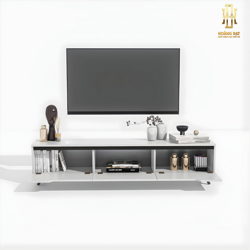 Kệ tivi gỗ công nghiệp cao cấp Hoàng Đạt - TV012
